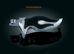 Bundle Kuryakyn Flamin' Pegs & Victory Motorcycle Adapter
