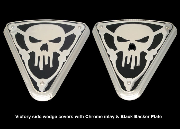 Victory Motorcycle Parts >> Victory Motorcycle Wedge Cover Skull No Bones Black Chrome Victory Victory Motorcycle Parts >> Victory Motorcycle Wedge Cover Skull No Bones Black Chrome Victory