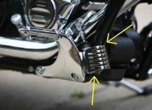 VICTORY MOTORCYCLE BRAKE MASTER CYLINDER COVER