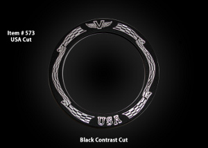 Speedo Bezel, Contrast Cut, USA