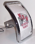 License Plate Bracket, Vertical Sidemount, Radius Illuminated, Tear Drop Mount
