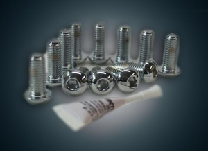 Brake Rotor Bolts-Chrome