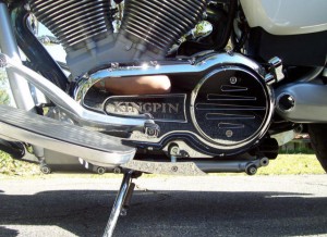 Transmission Insert Side Cover, Kingpin Script