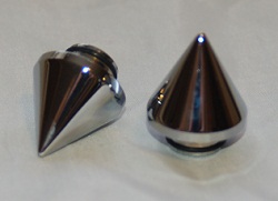 Axle Caps, Front Spiked