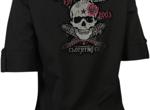 SHIRT FLOWER SKULL