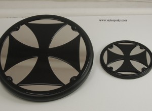 Engine Cover Black Iron Cross