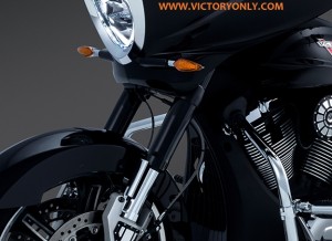 Victory BLACK Upper Fork Covers XC XR HARDBALL