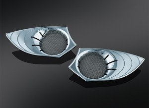 CHROME LED LIGHTED SPEAKER GRILL CROSS COUNTRY