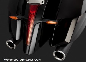 VANCE & HINES BLACK SLIP ON EXHAUST XC XR HARDBALL