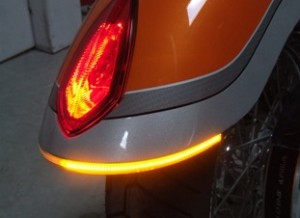 Victory Rear Turn Signal Assembly Red or Amber LED's Hammer Jackpot Kingpin