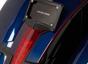 XC / XR License Frame & Backing plate Chrome, Black