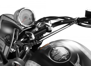Reduces handlebar flex and gives a confidence boost when hitting the turn hard