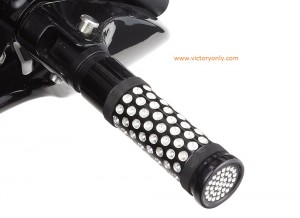 Foot Pegs Hole Shot Spring Loaded Footpegs - Black