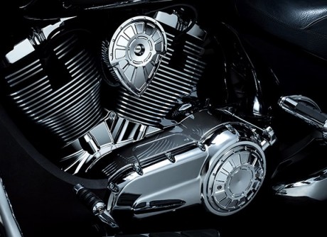 Chrome Cylinder Base Cover Victory