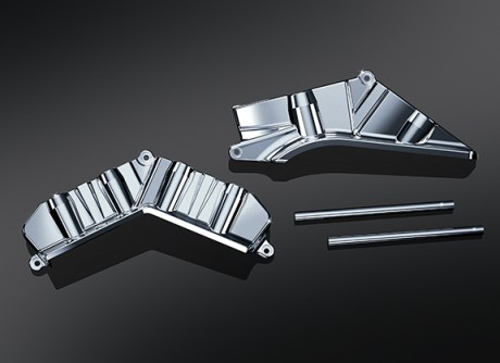 Chrome Cylinder Base Cover