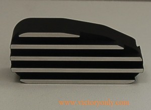 Easy Clutch Cover Black Finned Contrast Cut