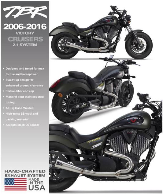 Exhaust Pipe System Two Brothers Performance Stainless / Black