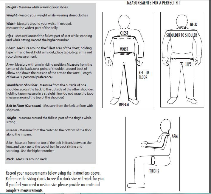 Gerbing Heated Gloves Size Chart