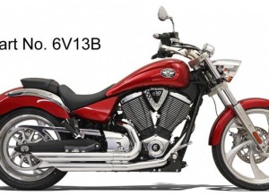 Exhaust Pro Street Slash Cut Chrome or Black