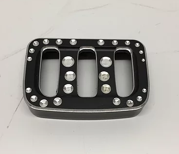Fits 3 button radio or cruise control bezel only on 2008 - Present Victory Cross Country, Cross Country Tour, Hard-Ball, Magnum, and Vision. Does not fit newer style radio control bezel on Magnum. Flat black.