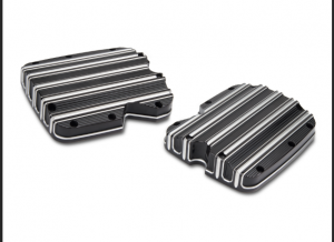 Rocker Box Engine Cover 10 gauge chrome, black
