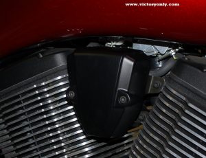 victory motorcycle parts accessories custom judge cheese wedge blacked out bolts