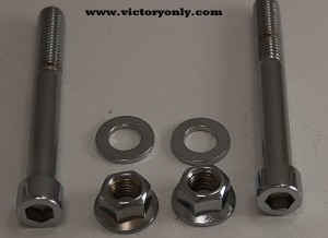 Motor Mount Chrome Bolt Set