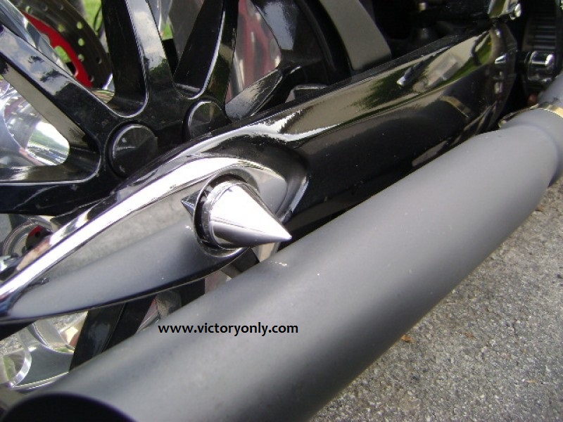 Victory Hammer 8 Ball >> Victory Motorcycle AXLE CAP REAR SPIKE BLACK CUSTOM BOLT ... Victory Hammer 8 Ball >> Victory Motorcycle AXLE CAP REAR SPIKE BLACK CUSTOM BOLT ...