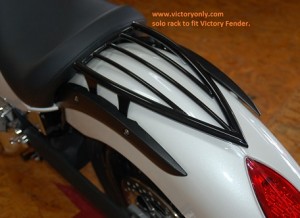 RACK REAR SOLO CHROME OR BLACK VICTORY MOTORCYCLE VEGAS KINGPIN HIGHBALL