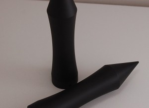 Grips FLAT MATTE Black Spike End VICTORY