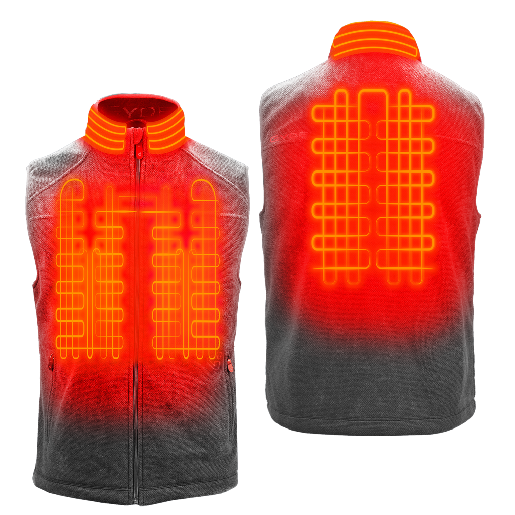Gerbing Gyde 7V Men's Thermite Fleece Heated Vest Victory Motorcycle Parts for Victory Custom Bikes