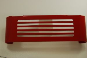 Oil Cooler Cover BAR DESIGN RED PRE 2007