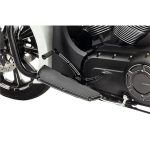 Driver Floorboards Beveled Fusion Chrome, Black fits Kingpin / Boardwalk