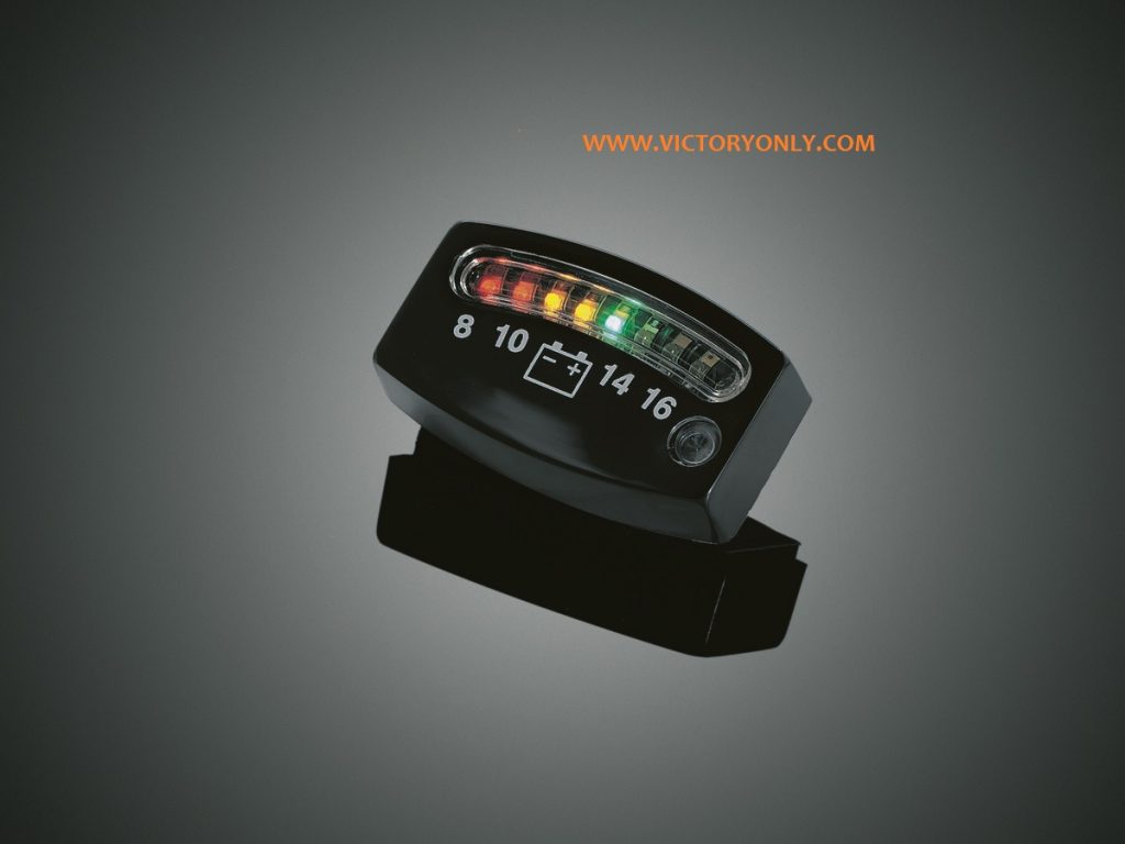 L.E.D. Battery Gauge KURYAKYN 