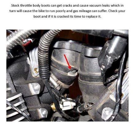 2008 - 2017 VICTORY THROTTLE BODY ADAPTER BOOT 1203866