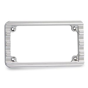 License Plate Frame - Black Contrast Cut