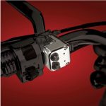 This Cruiser Accessory Switch Housing is constructed of cast aluminum and finished in a high luster chrome. The two push button switches have red LED’s indicating when your accessories are on. this Switch Block can be mounted to 1” handlebars oneither left or right side.