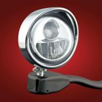 16-37 Visored LED Light This visored 3-1/2" LED Spot Light brings LED technology and brightness to the motorcycle market. This compact DOT approved LED light comes with built in visor and universal M8 mounting stud to fit most light bars. You can easily replace yourolder style 4-1/2" Halogens with this cutting edge design LED Spot Light victory motorcycle cross country cross roads magnum vegas gunner vision kingpin gunner boardwalk