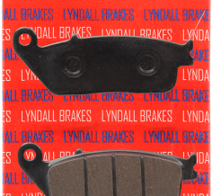 Lyndall Victory Vision Brake Pad made in the USA Racing formula offers extreme stopping power in both wet and dry conditions