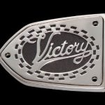 Reservoir Cover Victory Clutch or Brake Side Victory motorcycle Script Logo