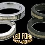 56mm Billet Wrap-around LED Fork Mount Hammer Kingpin