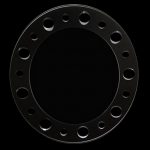 Custom Speedo Bezel Black Victory Motorcycles