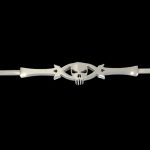 SHIFT LINKAGE "SKULL" CHROME