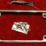 LED Illuminated Plate Frame w/ mounting hardware, Chrome