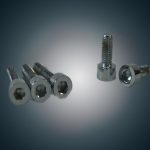 Gas Tank Lid Bolts - Chrome