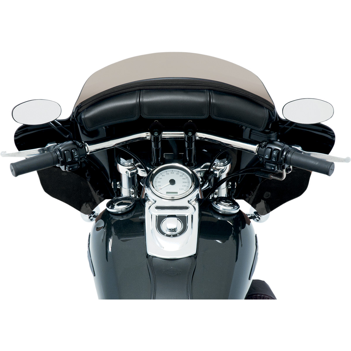 Victory Motorcycle Storage Pouch Triple for Batwing Fairing Victory