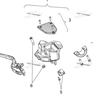2203647 Front Brake Master Cylinder Kit 2008 - 2017
