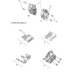 Kit, Piston Set, Front [Incl. Piston Seal, Dust Seal, Joint Seal] by Polaris