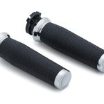 Thresher Grips for Victory - Chrome & Satin Black