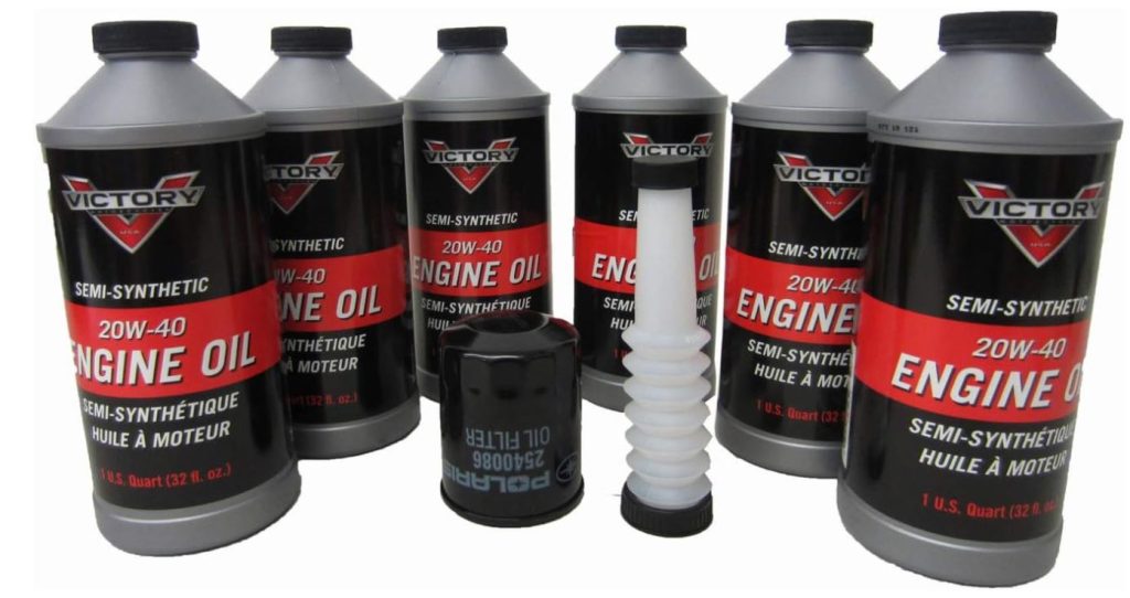 VICTORY MOTORCYCLE ENGINE OIL CHANGE KIT V92 92 CUBIC INCH 6 QUARTS OIL FILTER DRAIN WASHER 